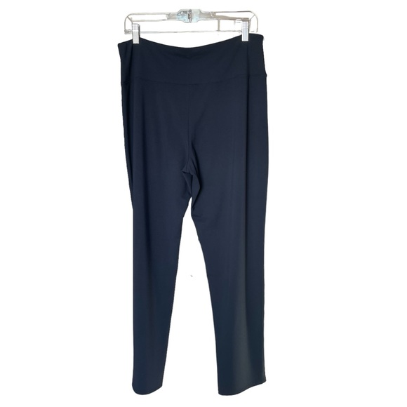J.Jill  Wearever Collection Pants Women Medium Smooth Fit Slim Leg Blue Legging - Picture 2 of 11